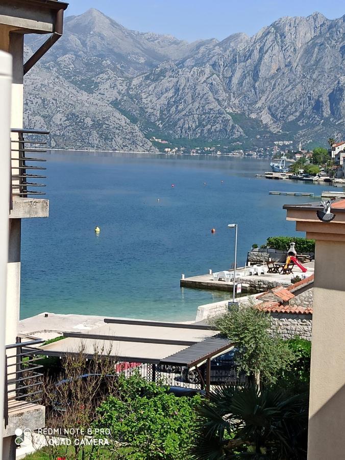 Apartment The Sea Coast Kotor Exteriör bild